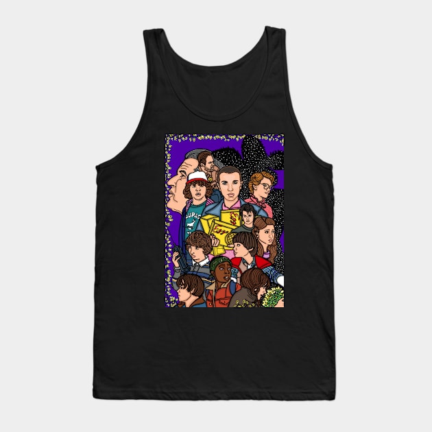 Stranger Things Tank Top by COLORaQUEEN